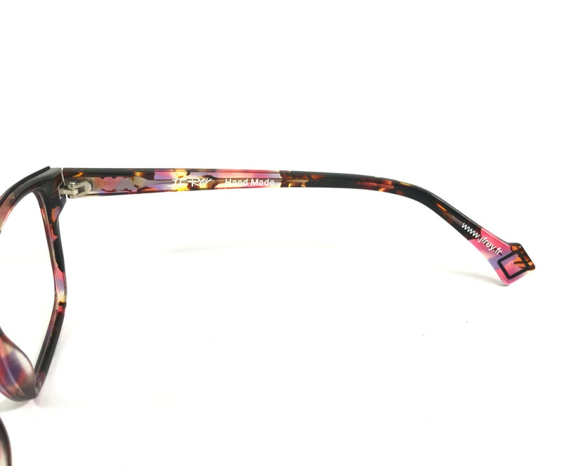 J.F. Rey Eyeglasses Frames JF1369 3000 Red Demi Brown Tortoise 52-19-143 gallery