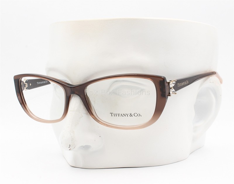 Tiffany & Co TF 2044B 8127 Eyeglasses Glasses Brown Gradient 55-16-135 No Case
