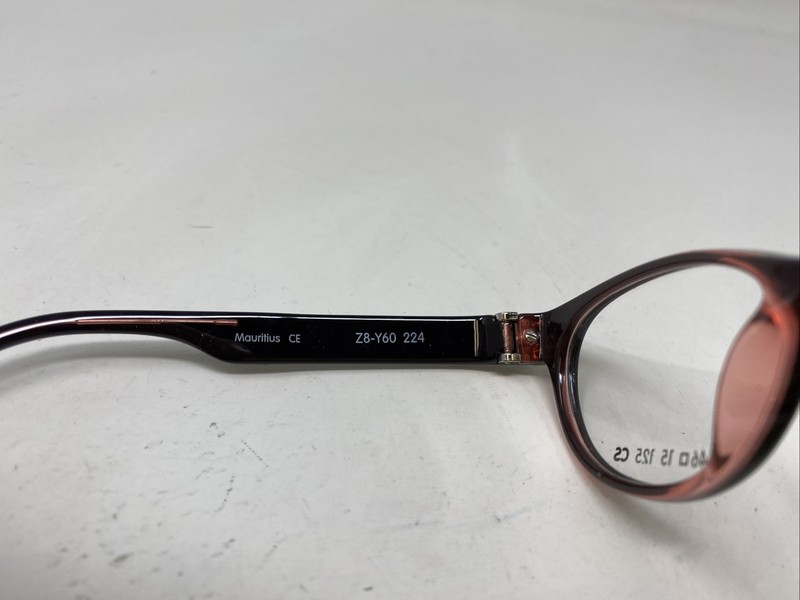 Liberty Sport Z8-Y60 224 46-15-125 Black/Pink Full Rim Eyeglasses Frame EI85 gallery