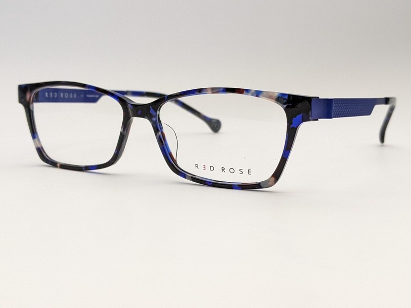 Red Rose Savona 6433 Eyeglasses Frames Japan NEW: Blue Azure Tortoise 53-15-140 gallery