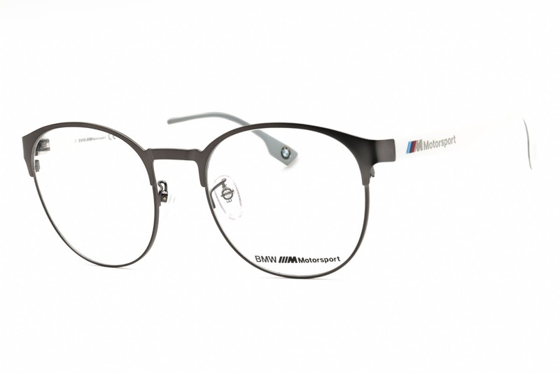 BMW Eyeglasses BS5001-009-55 Size 55/21/round BRAND NEW W CASE