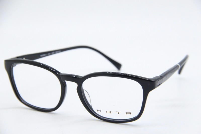 NEW KATA REVERSE 11 / K211 NOIR BLACK GUNMETAL AUTHENTIC FRAMES EYEGLASSES 52-18