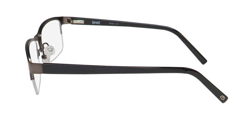 NEW TAPOUT TAP840 EYEGLASS FRAME 015 RECTANGULAR METAL & PLASTIC MENS 53-17-140 gallery