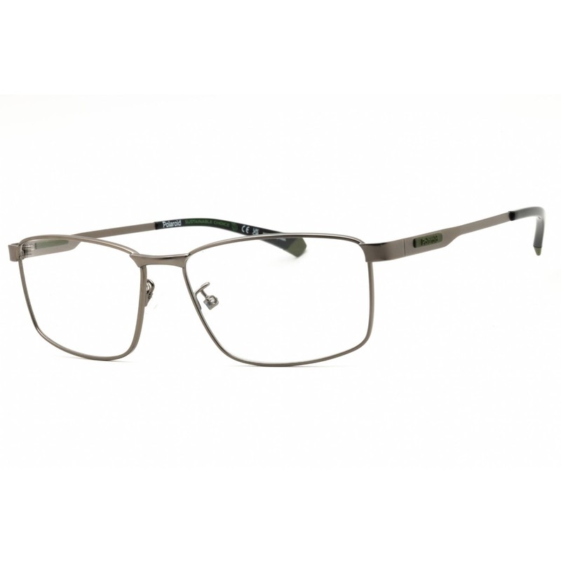 Polaroid Core Men’s Eyeglasses Matte Dark Ruthenium Full Rim PLD D534/G 0R80 00