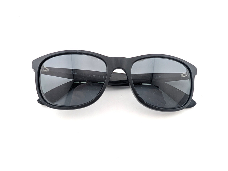 Ray Ban Eyeglasses, Frames Only, RB 4202 ANDY 6069/71, 55-17-145, Black, Italy
