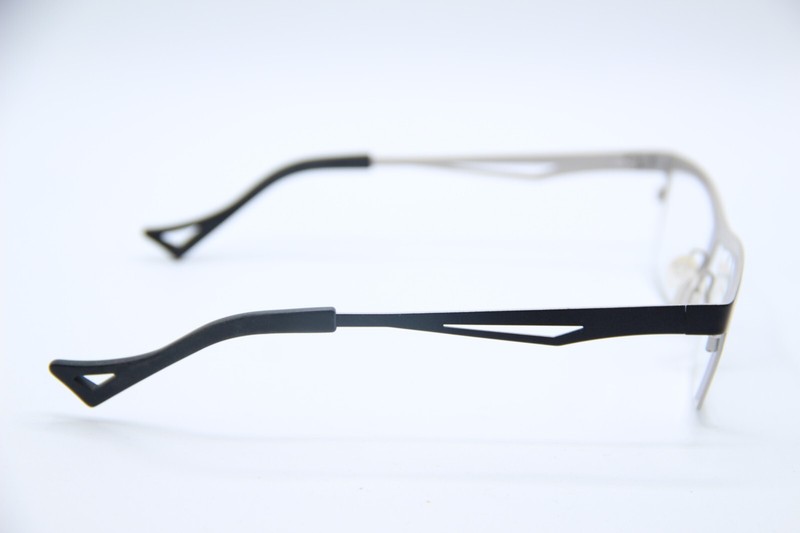 NEW THEO BELGIUM OPTIMIST 229 BLACK GUNMETAL AUTHENTIC FRAME EYEGLASSES 48-17 gallery