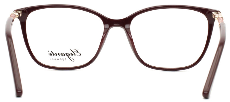 ELEGANTE EL46 Wine Womens Square Full Rim Eyeglasses 53-16-140 B:41 gallery