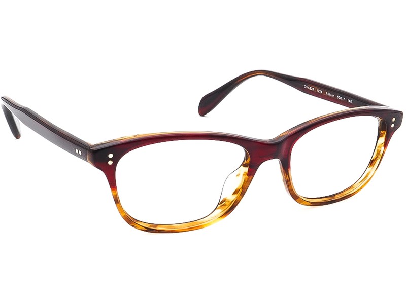 Oliver Peoples Eyeglasses OV 5224 1224 Ashton Bordeaux Brown Italy 50[]17 140