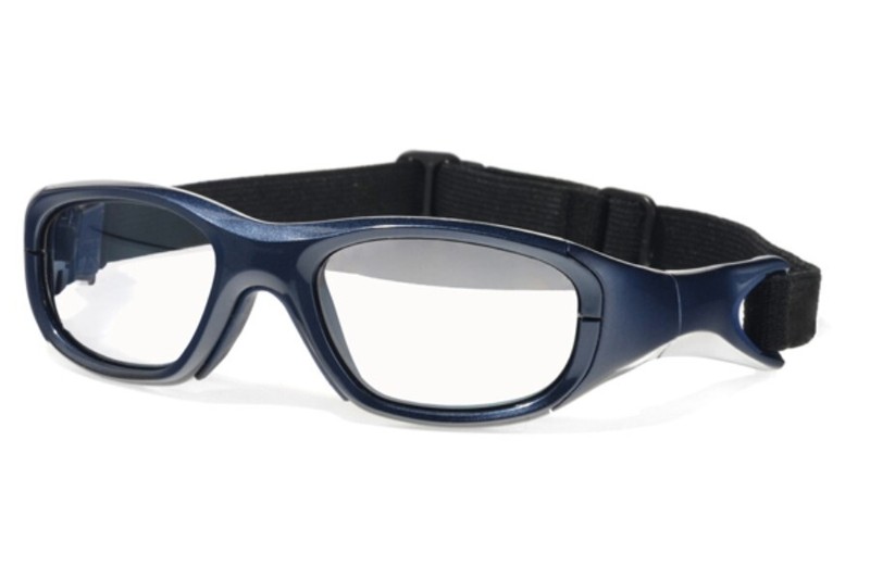 F8 BY LIBERTY SPORTSAFTY MORPHEUS III 1 NAVY ASTM F803 EYEGLASSES SAFTYS 51-17-