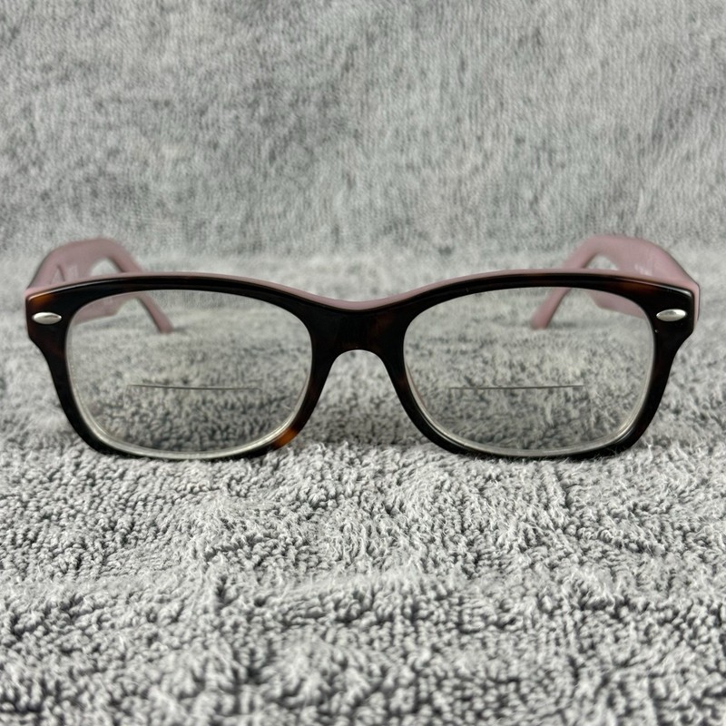 RAY-BAN Eyeglasses Frame RB1528 3580 Dark Brown Tortoise Pink 48-16-130