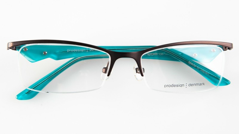 NEW PRODESIGN DENMARK 1240 c.5031 BROWN EYEGLASSES FRAME 52-17-135 B28mm Japan gallery