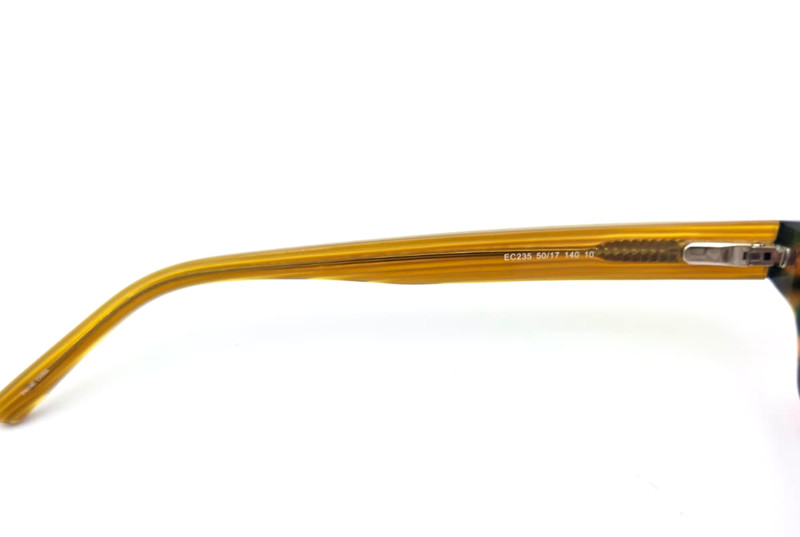 EASYCLIP EC235 10 MULTICOLOR UNISEX DESIGNER FULL RIM EYEGLASSES FRAME 50-17-140 gallery