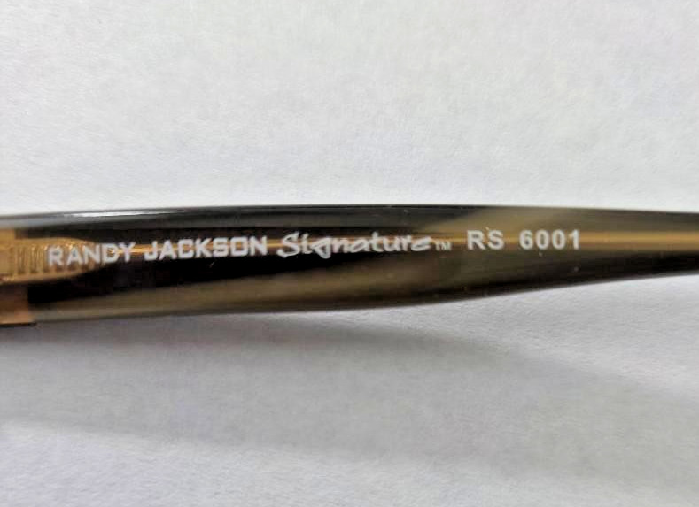Randy Jackson Signature 6001 Zyloware C.021 Eyeglass Frame with Case NEW gallery