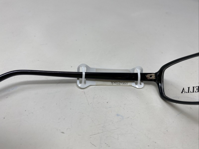 Bella Eyewear 509 090 50-19-140 Black Plastic Full Rim Eyeglasses Frame I522 gallery
