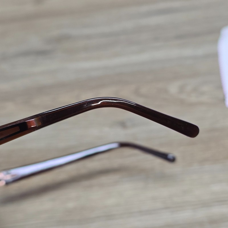 Vintage Polo Sport Japan Eyeglasses PS8135 COL.105M 51-17-135 Rimless RARE gallery