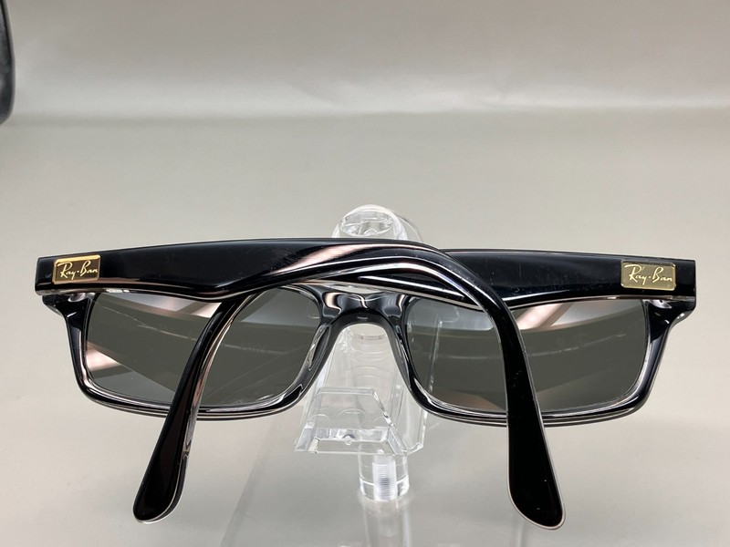 Ray-Ban Eyeglasses Frame RB5206 2034 Rectangle Black 52-18-140 FRAMES ONLY gallery