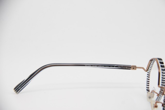 NEW J.F. REY JF 1483 0185 BRONZE WHITE BLACK CLEAR AUTHENTIC EYEGLASSES 47-20 gallery