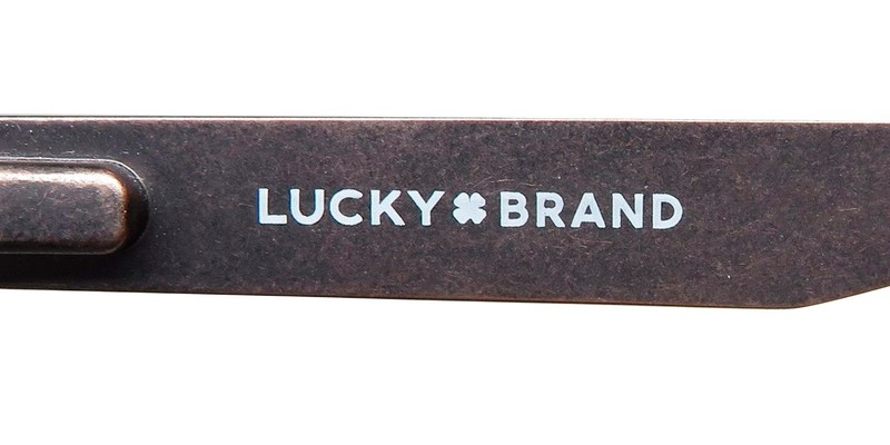 NEW LUCKY BRAND D808 GLASSES METAL & PLASTIC BROWN 47-16-130 RECTANGULAR gallery