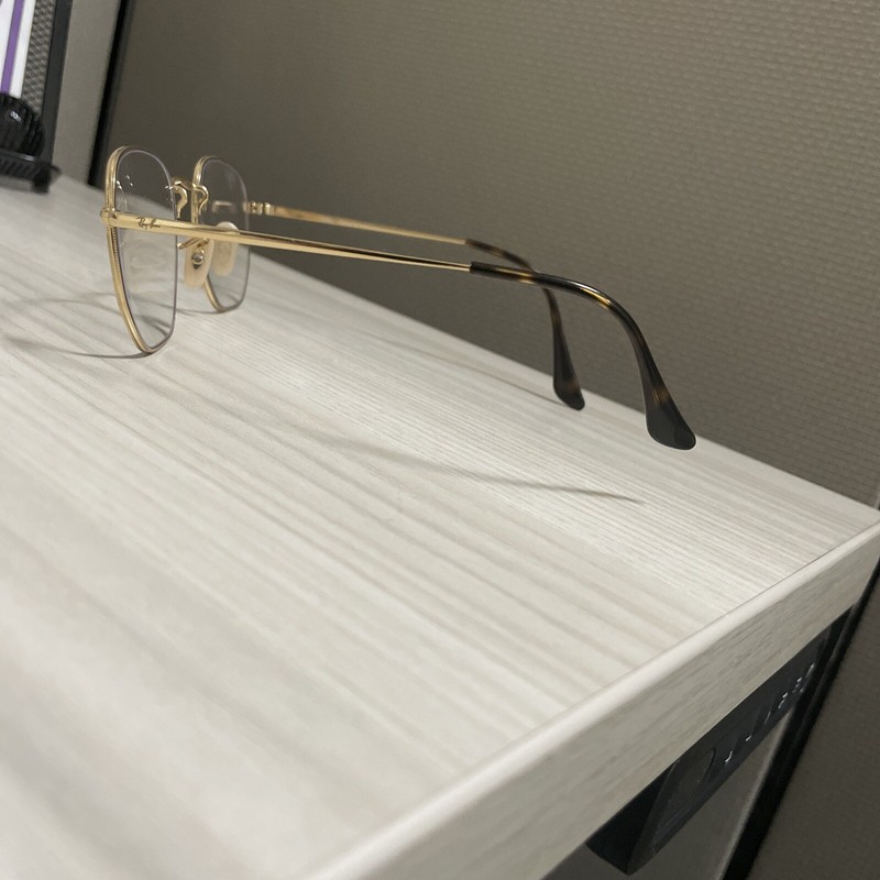RAY BAN RB 6448 2500 GOLD HAVANA AUTHENTIC EYEGLASSES FRAMES gallery