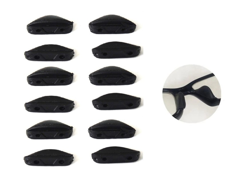 12 Nose Pad For-Oakley Pit Bull,Straightlink,Chainlink,Turbine,Badman,Crosslink