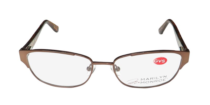 NEW MARILYN MONROE M402 GLASSES WOMENS METAL & PLASTIC CAT EYE 52-16-135 gallery