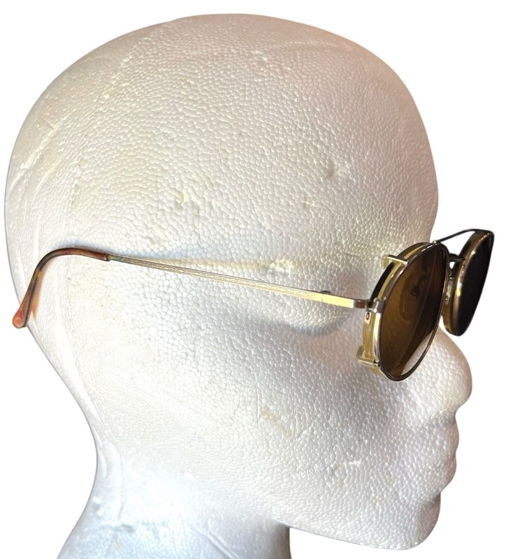 Vintage 70s Aviator Style Welling Eyewear Laser-Lite Eyeglass FRAME - Japan gallery