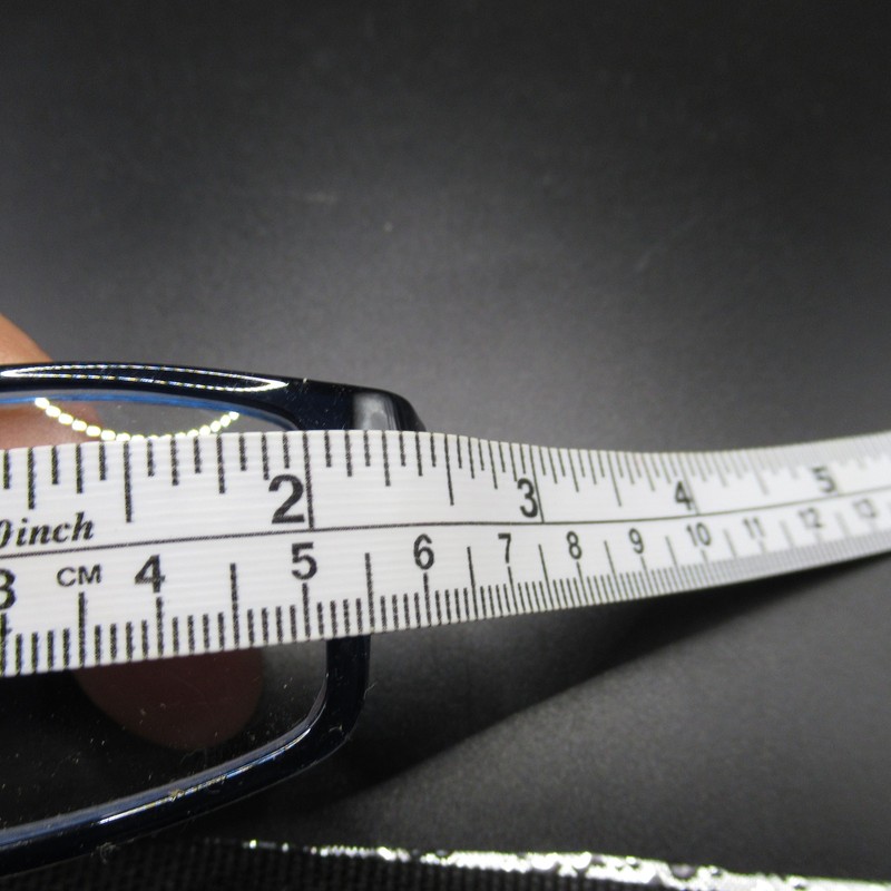 BKLYN Eyeglass Frames Windsor Blue Full Rim Rectangle 54-17-138 +2.50 Lenses gallery