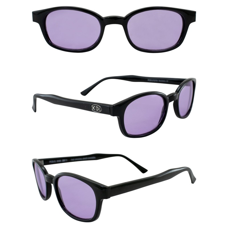 KD's Purple Lens Sunglasses Motorcycle W Pouch Samcro Sons of Anarchy 21216 gallery