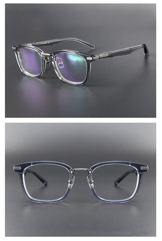 New Fashion Oversize Square Glasses Bold Acetate Frame Women Men Leopard Eyewear