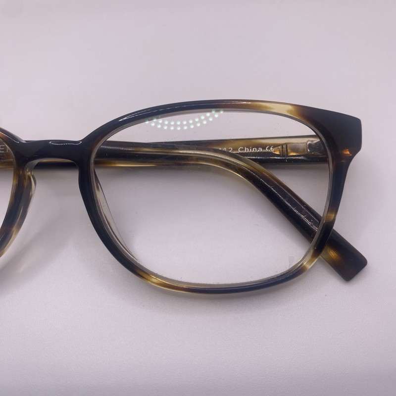 Warby Parker Eyeglasses FRAME ONLY Clemens Men 54-16-142 Brown Tortoise 760 gallery