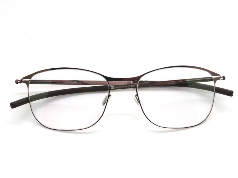 IC BERLIN SAHEL Shiny Copper Authentic 52mm Eyeglasses
