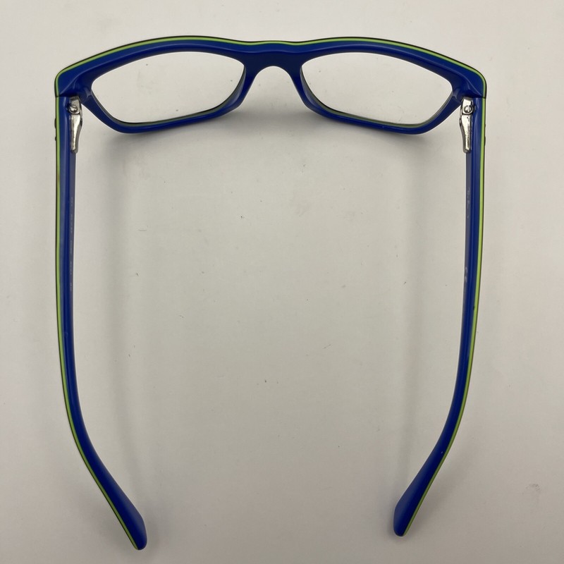 Ray Ban Eyeglasses Kids RB 1536 3600 48-16-130 Black Blue Stripe *Frames Only* gallery