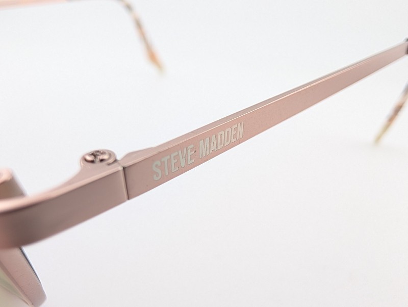 Steve Madden Eyeglasses, Frames Only, Dreammy, 54-15-145, Metal, Ivory Rose gallery