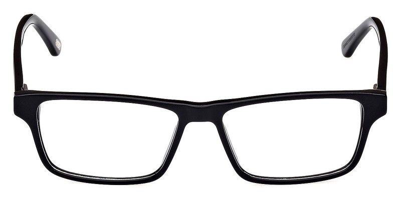 Skechers SE3355 001 Black Rectangular Plastic Optical Eyeglasses Frame 52-14-145