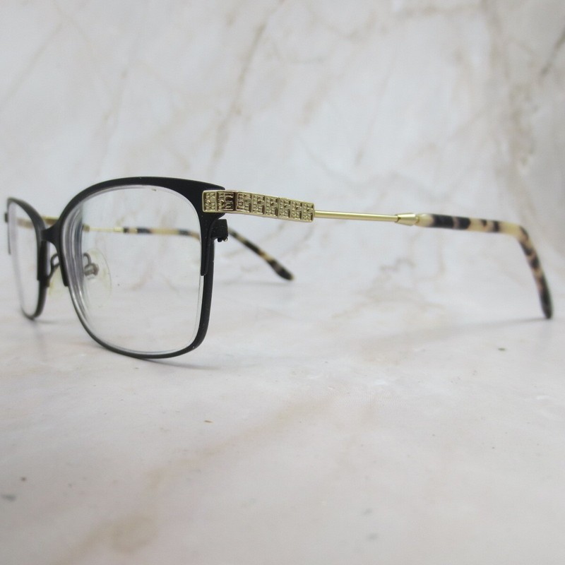 BCBGMAXAZRIA Eyeglasses Frame Anita Women's Black Rectangle Full Rim 52-16-130 gallery
