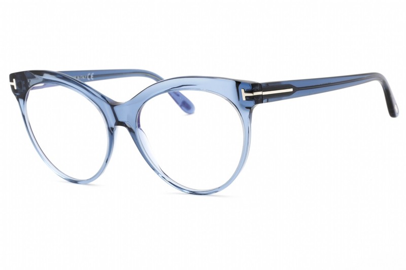 TOM FORD TF5827-090-55 Eyeglasses Frame Size 55mm 16mm 140mm BLUE Women 8892143