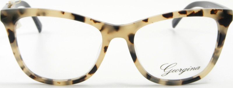 GEORGINA 728 Tortoise Black Brown Beige Eyeglasses Glasses Frame 53-17-140 NEW