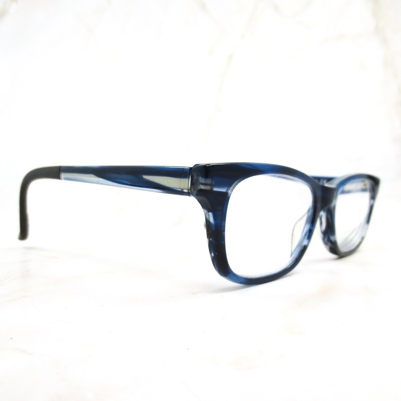 Jonas Paul Miles Maddie SSp Eyeglasses Frame Women Blue Black Full Rim 45-15-125 gallery