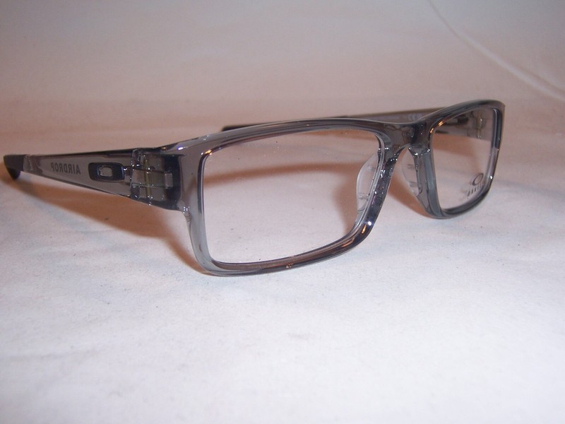 NEW OAKLEY EYEGLASSES AIRDROP OX 8046 8046-03 GREY SHADOW 55mm AUTHENTIC