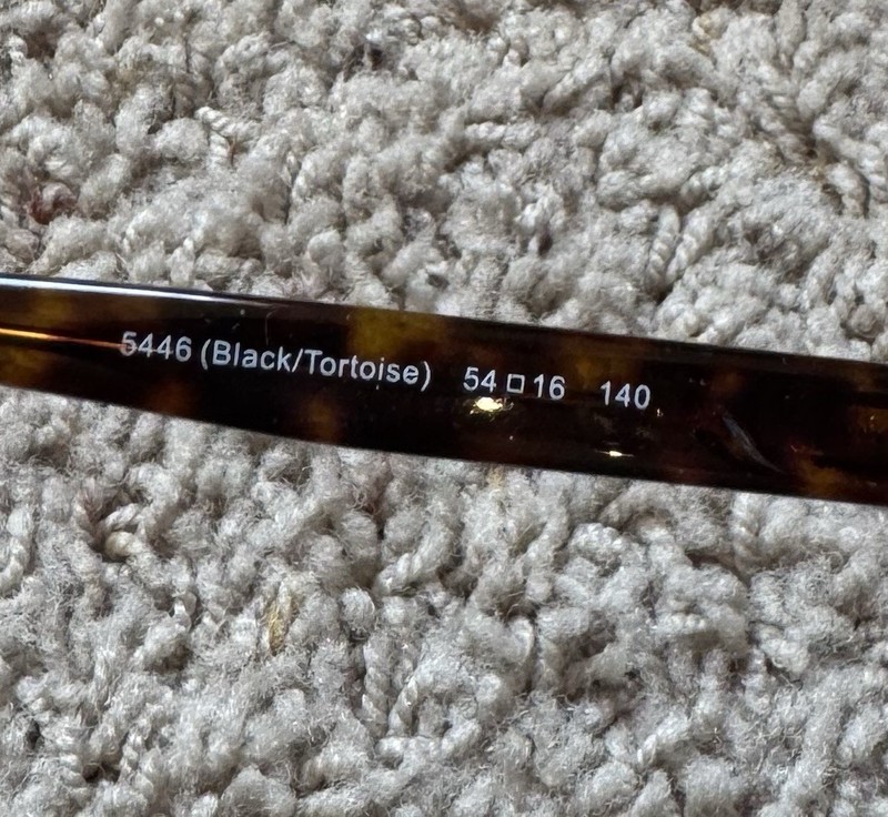 Coach HC6129 5446 Black/Tortoise Eyeglasses Frames Only 54-16-140 Glasses 6129 gallery