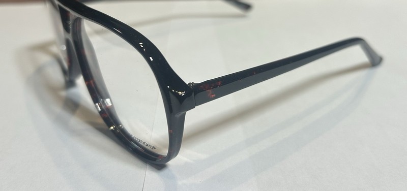 Limited Editions HUNTER Amber Tortoiseshell Eyeglass Frames 56-15-140 – New gallery