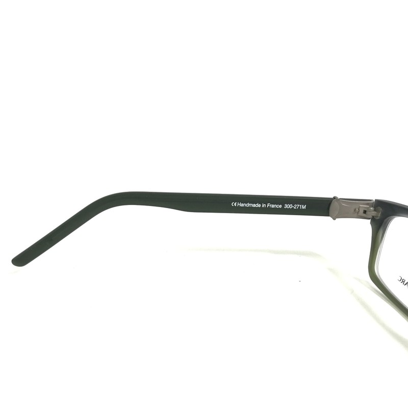 Robert Marc Eyeglasses Frames 300-271M Dark Matte Green Fade Horn Rim 52-18-145 gallery