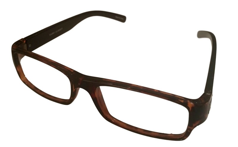 Fabio Alberti Unisex Eyeglass Optical Frame FA909 1 Plastic Rectangle Demi 55MM