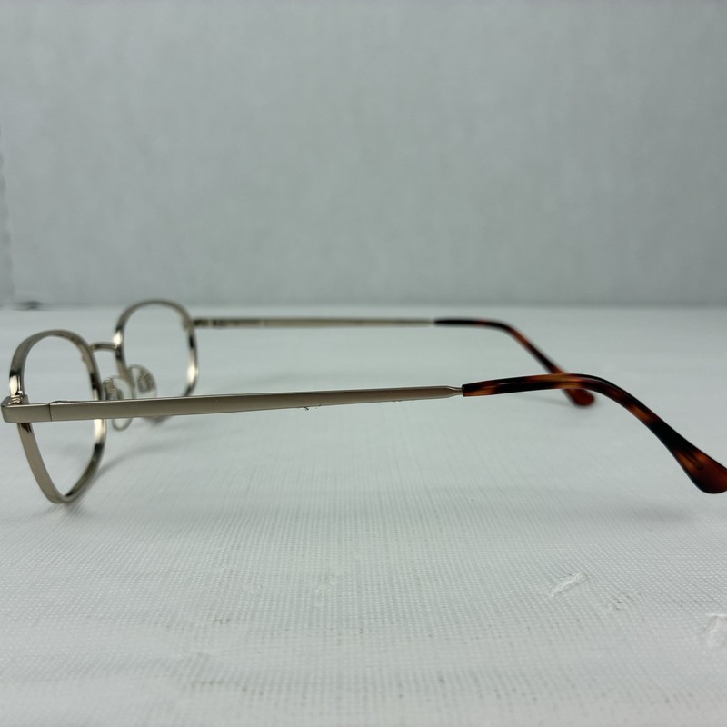 Titmus T104A Safety Eyeglass Frames Gold 51-19-140 Z87.2 RX FRAMES ONLY gallery