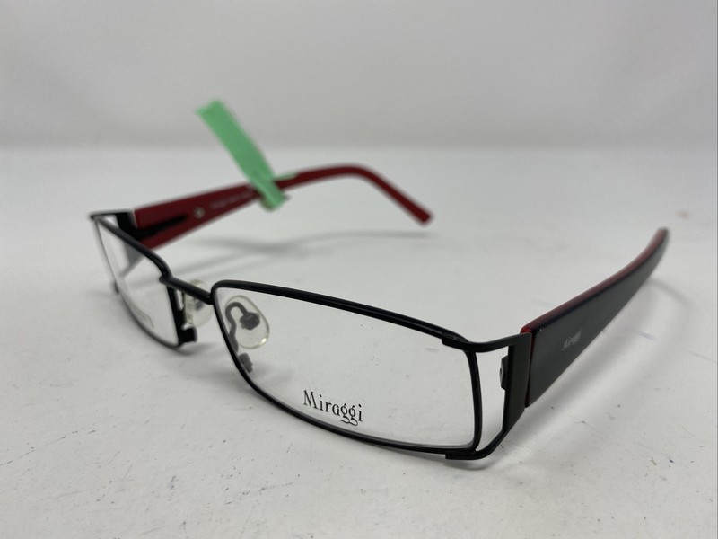 Miraggi MI-5315 C1 MATTE BLACK 52-18-135 Metal Full Rim Eyeglasses Frame MO66 gallery
