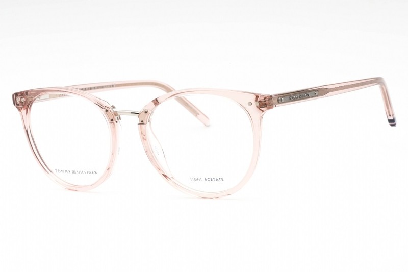 Tommy Hilfiger TH 1734 0S8R 00 LIGHT PINK Eyeglasses New Authentic