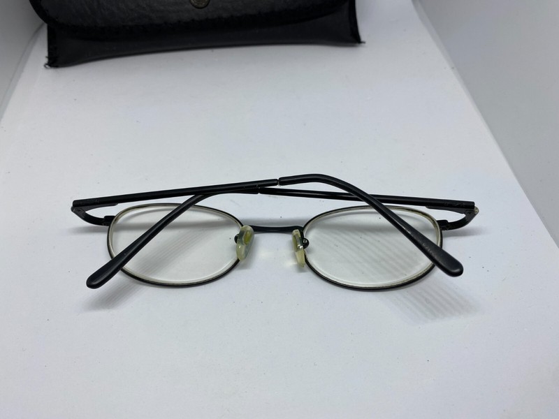 Vintage Emporio Armani 095 706 Eyeglasses Frame, Black, 49-20-135 gallery