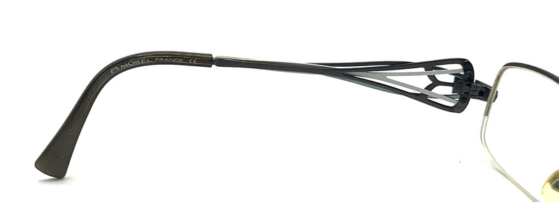 Koali Morel GG195 663K Gunmetal Rectangle Eyeglasses Frame 52-16 135 gallery