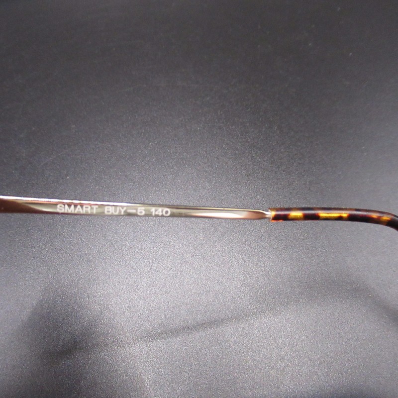 Vintage Nova Design Opticks Eyeglass Frames DA Gold 54-18-140 Pilot Smart Buy-5 gallery