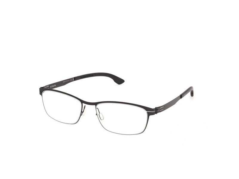 IC! BERLIN MING IC5178-D Eyeglasses Eye Glasses 002 Black Authentic New 55 Unise